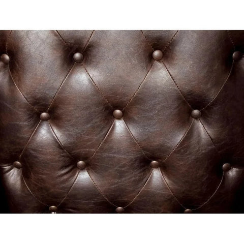 Chesterfield Wingback Armchair with Button Tufting and Cabriole Legs