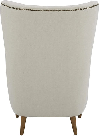 Stone & Beam Hansberry Wingback Accent Chair with Tufted Upholstery