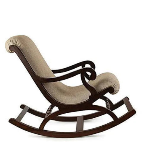 Fritto Elegant Rocking Chair with Cushioned Comfort