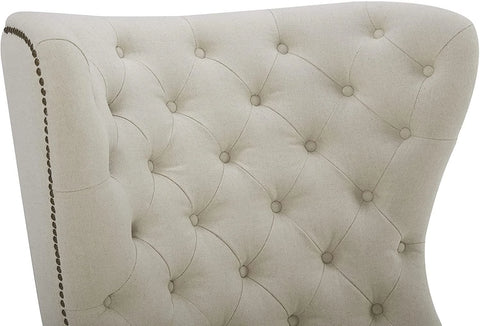 Stone & Beam Hansberry Wingback Accent Chair with Tufted Upholstery