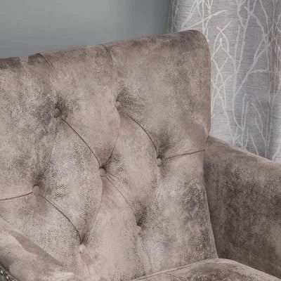 Medford Tufted Club Chair with Nailhead Trim
