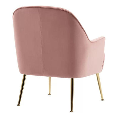 Brodie Wide Armchair with Gold Legs