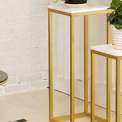 Modern Square Top Pot Stand Set