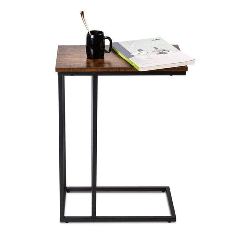 C-Shaped Laptop Table with Adjustable Feet