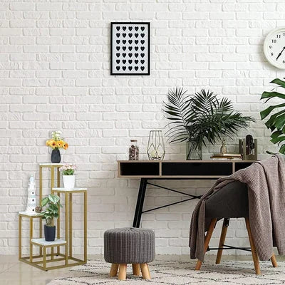 4-Tier Square Pot Stand for Living Room