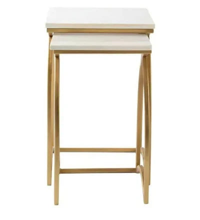 Tulip Marble Nesting Tables