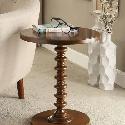 Wooden Side Table for Living Room Coffee End Table