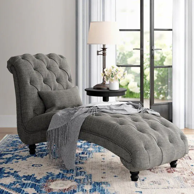 Gowans_Tufted_Armless_Chaise_Lounge