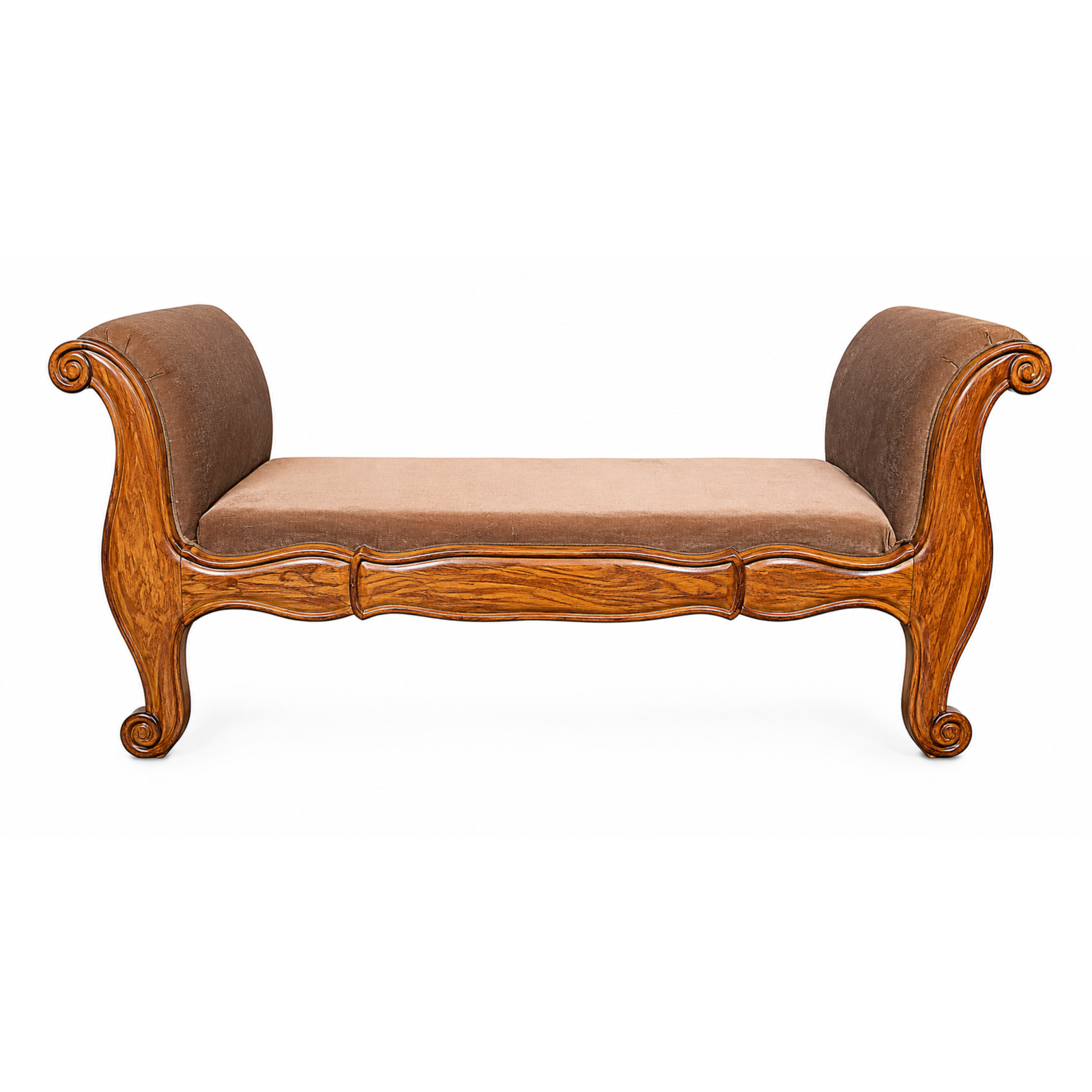 Handcrafted Sheesham Wood Couch Settee
